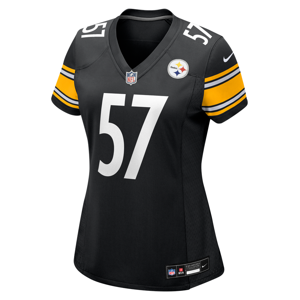 Women's Pittsburgh Steelers Bradyn Swinson Black Team Game Jersey