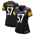 Women's Pittsburgh Steelers Bradyn Swinson Black Team Game Jersey