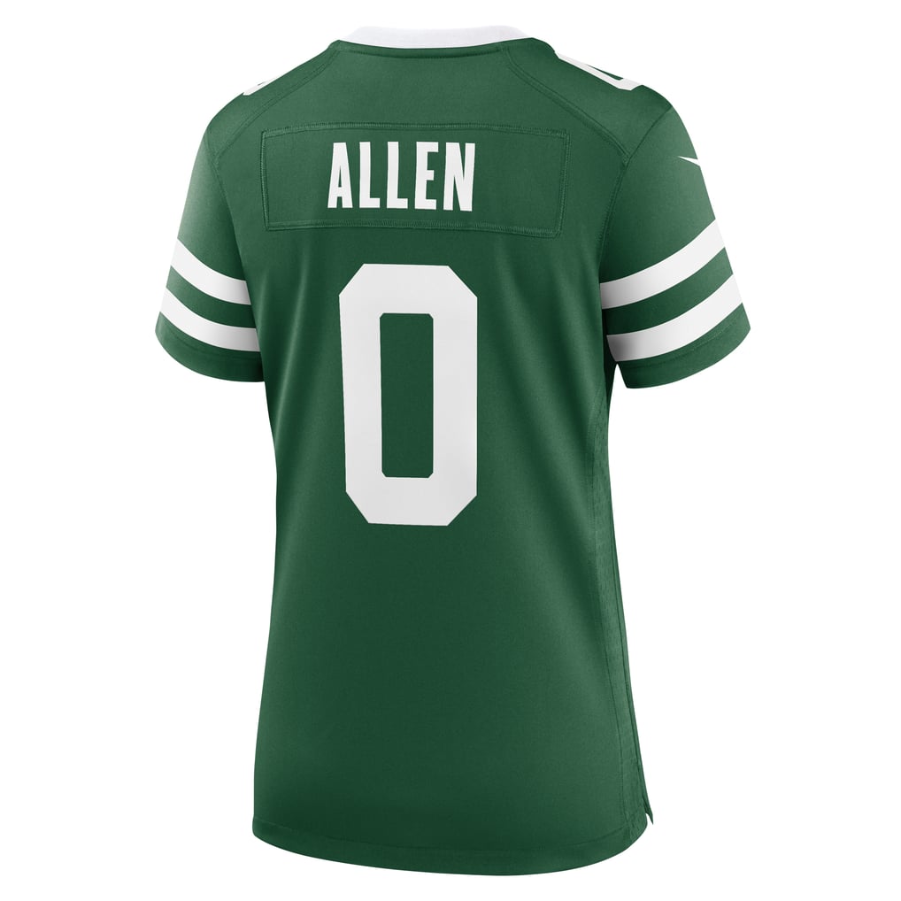 Women's New York Jets Braelon Allen Legacy Green Game Jersey