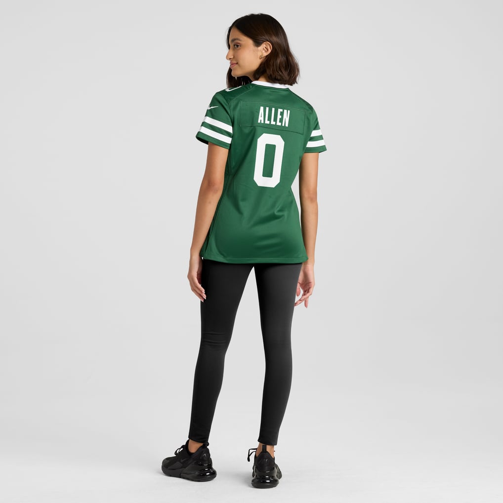 Women's New York Jets Braelon Allen Legacy Green Game Jersey