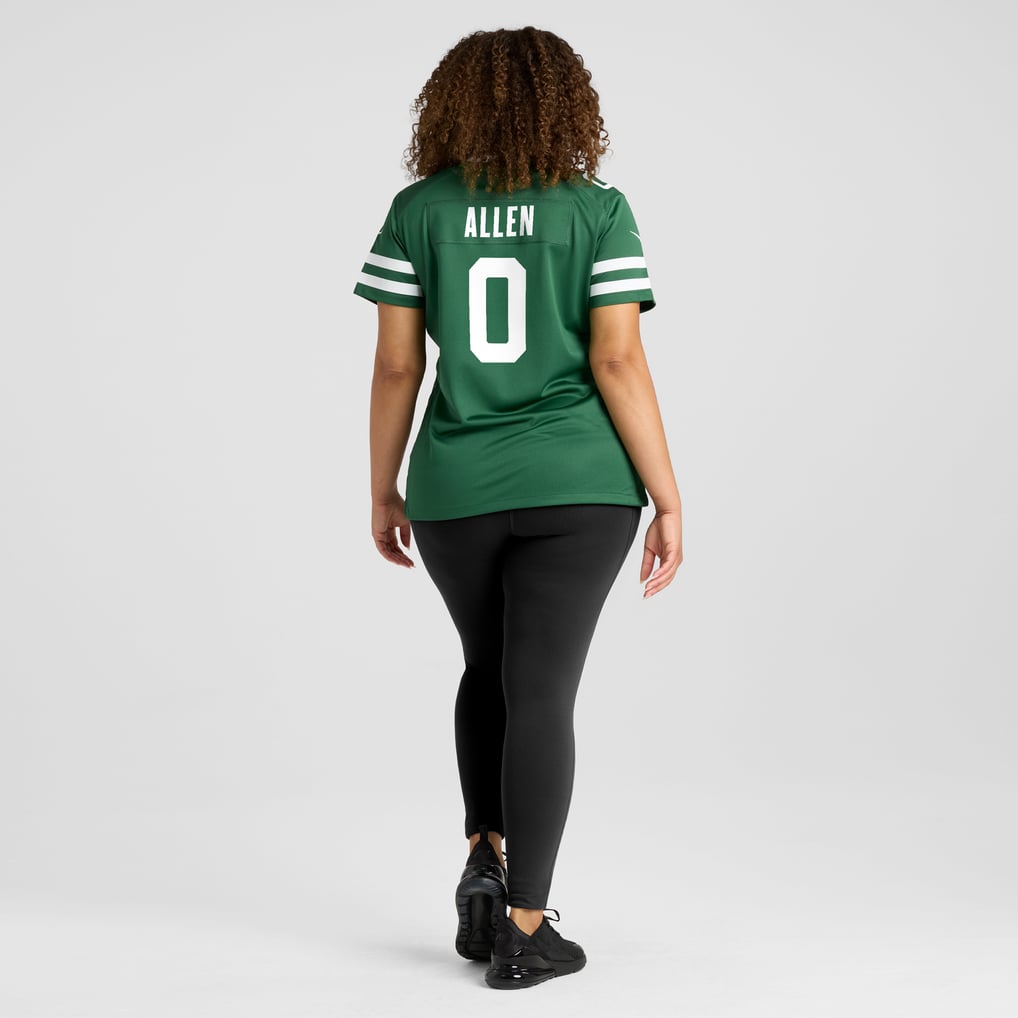 Women's New York Jets Braelon Allen Legacy Green Game Jersey