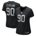 Women's Las Vegas Raiders Brandon Cleveland Black Team Game Jersey