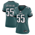 Women's Philadelphia Eagles Brandon Graham Midnight Green Team Game Jersey
