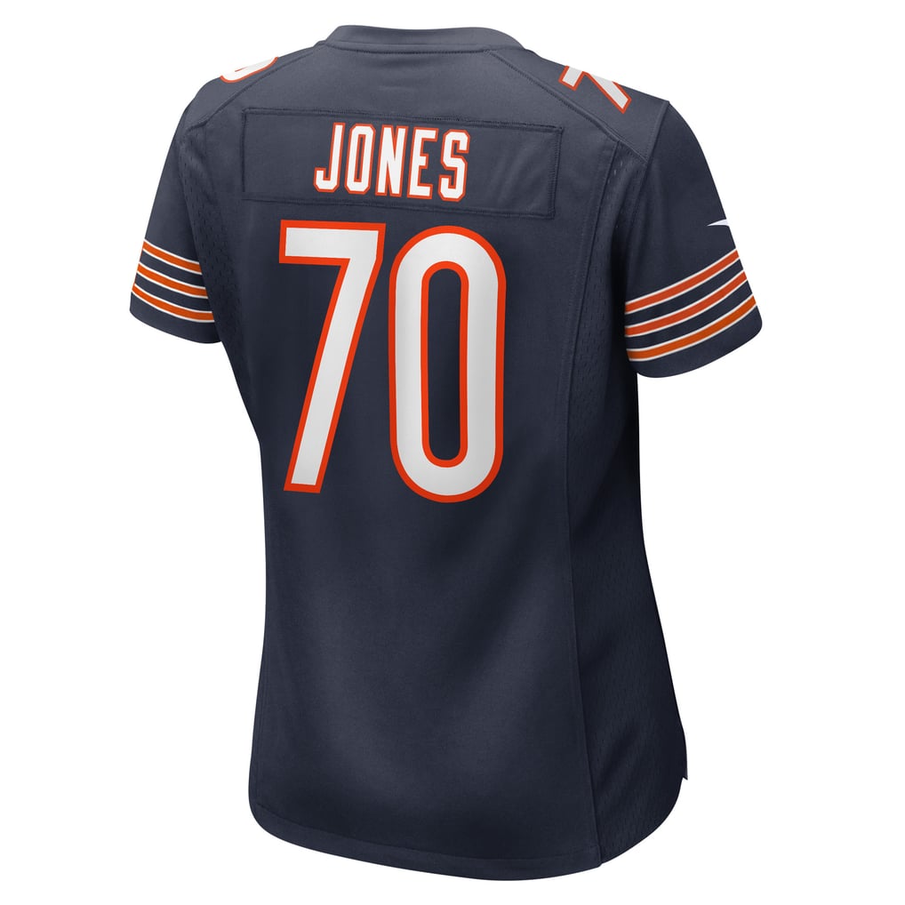 Women's Chicago Bears Braxton Jones Navy Game Player Jersey