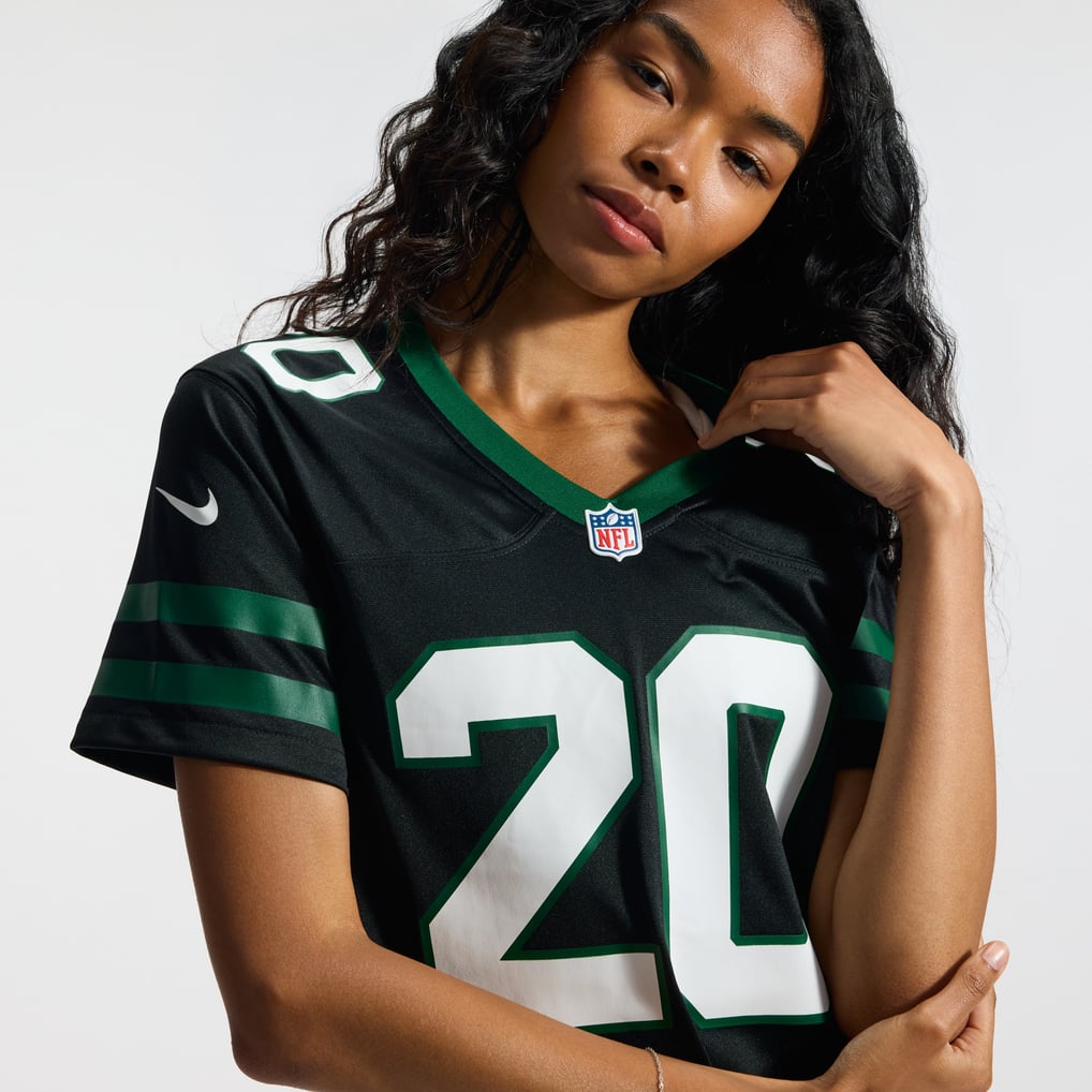 Women's New York Jets Breece Hall Legacy Black Alternate Game Jersey