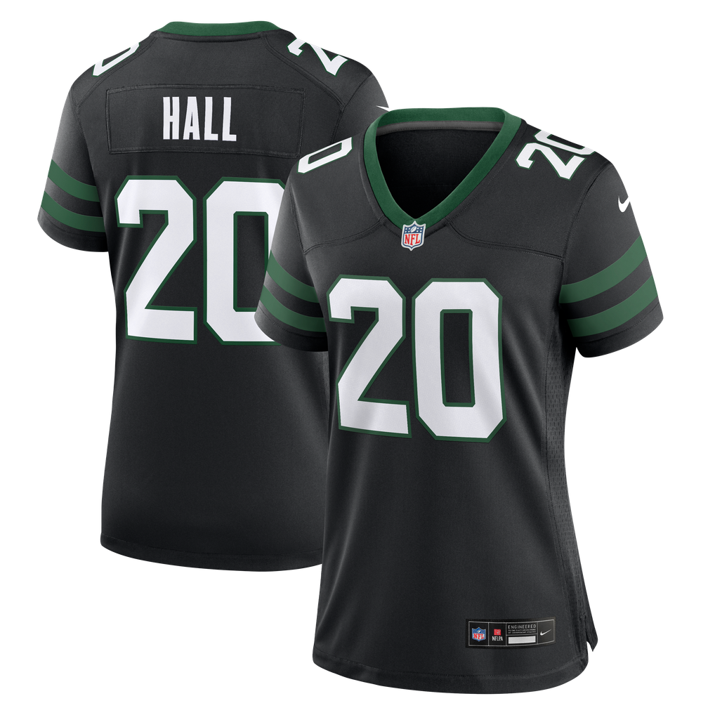 Women's New York Jets Breece Hall Legacy Black Alternate Game Jersey