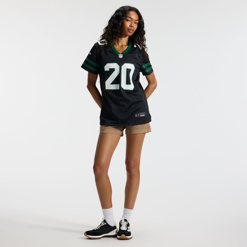 Women's New York Jets Breece Hall Legacy Black Alternate Game Jersey