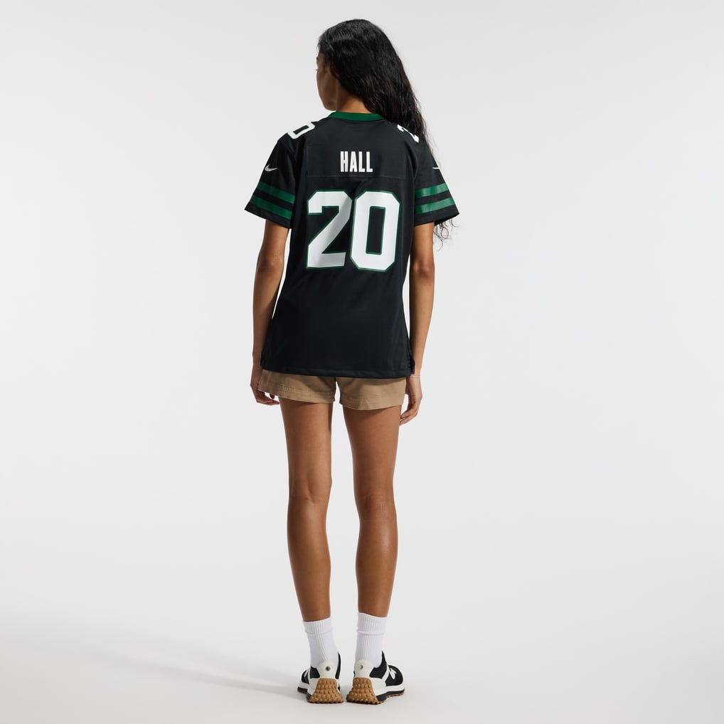Women's New York Jets Breece Hall Legacy Black Alternate Game Jersey