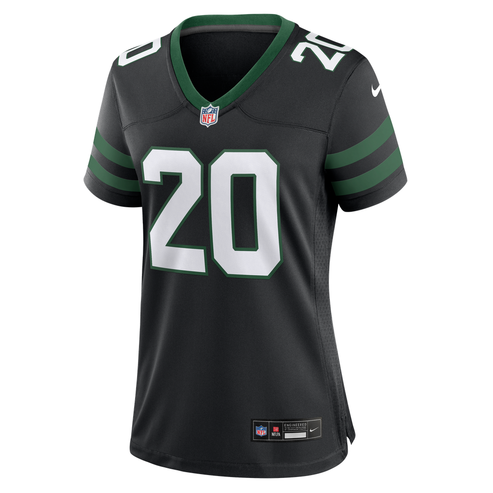 Women's New York Jets Breece Hall Legacy Black Alternate Game Jersey