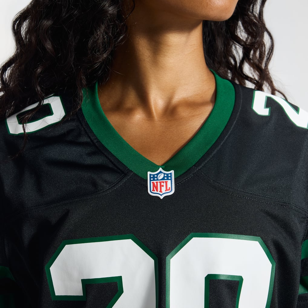 Women's New York Jets Breece Hall Legacy Black Alternate Game Jersey
