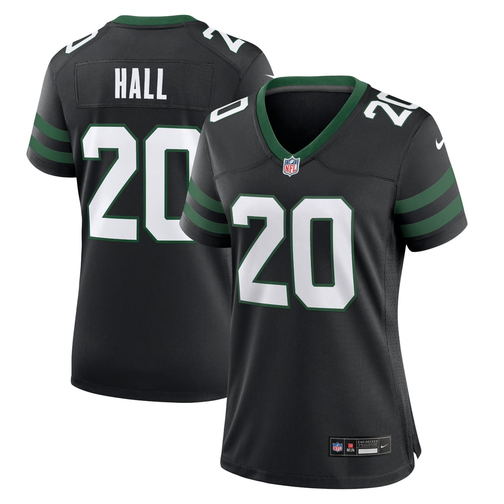 Women's New York Jets Breece Hall Legacy Black Alternate Game Jersey