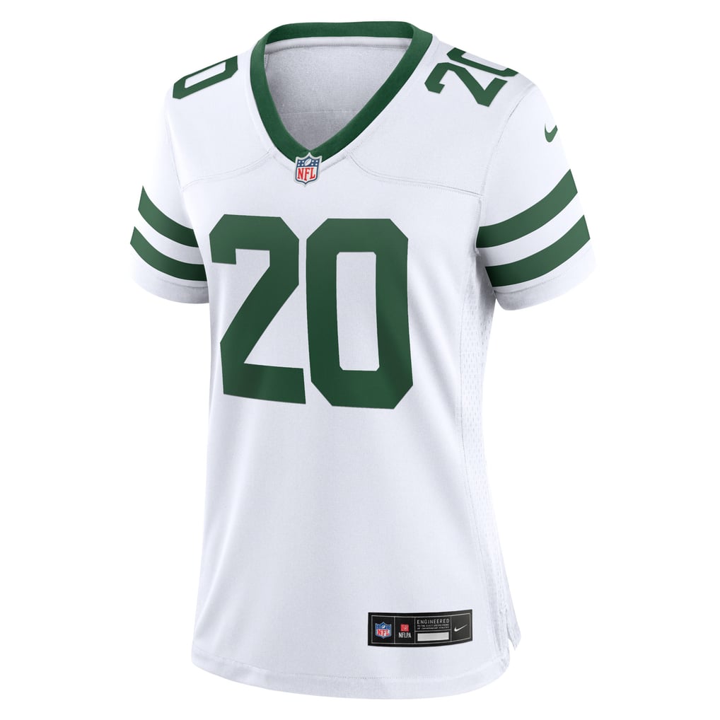 Women's New York Jets Breece Hall Legacy White Game Jersey
