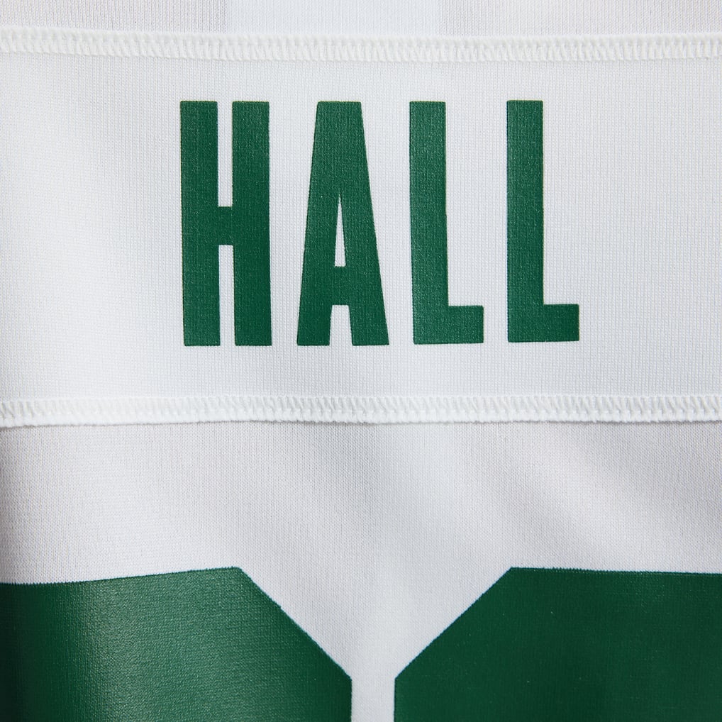 Women's New York Jets Breece Hall Legacy White Game Jersey