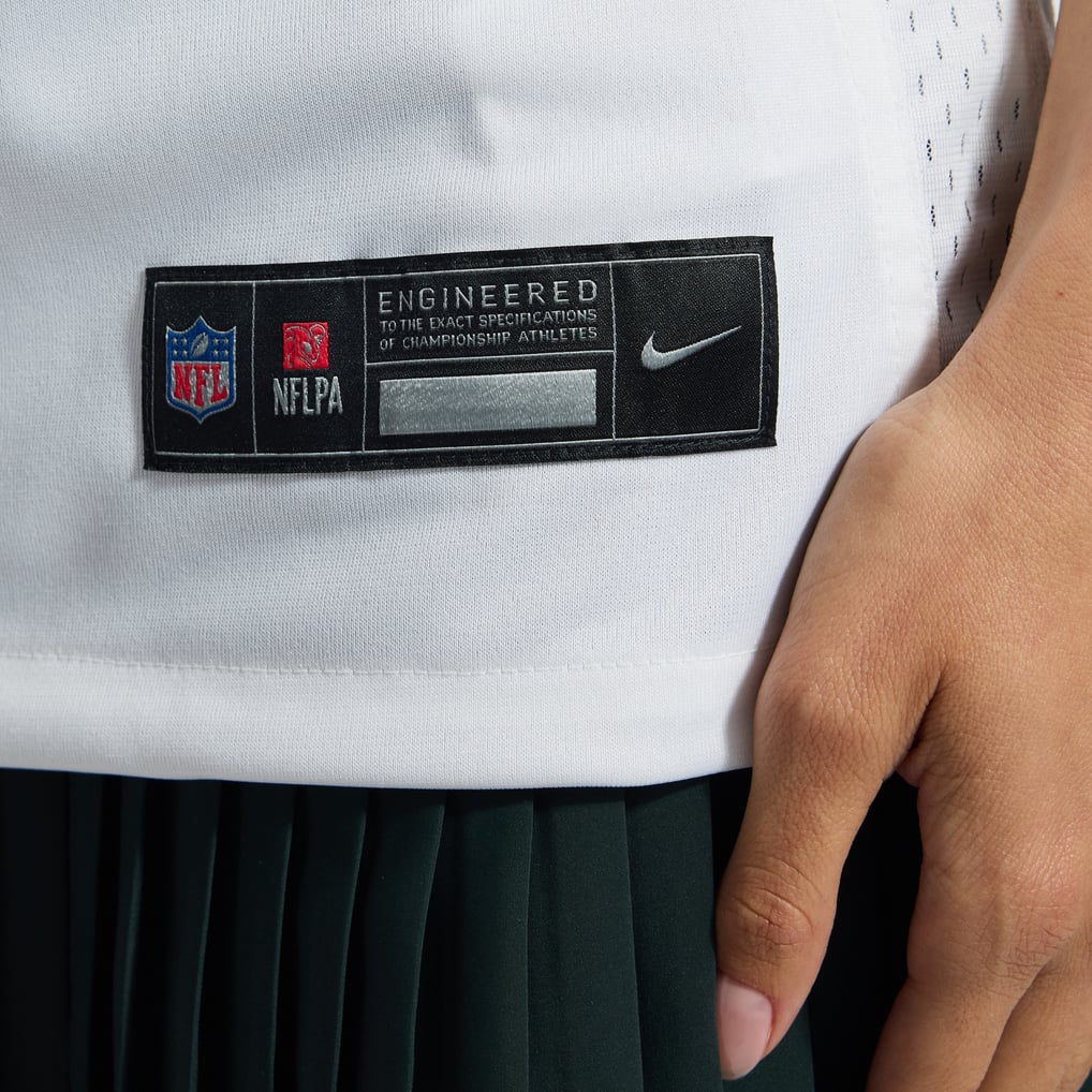 Women's New York Jets Breece Hall Legacy White Game Jersey