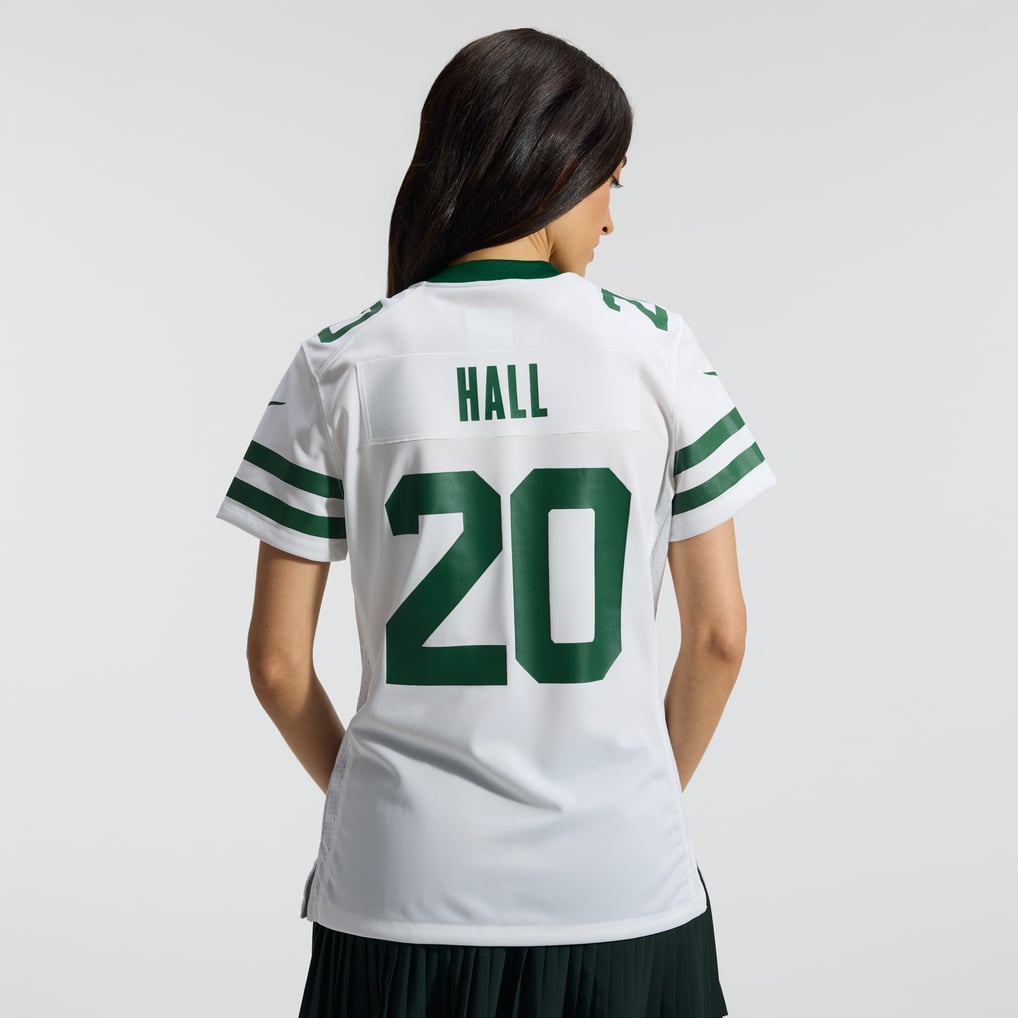 Women's New York Jets Breece Hall Legacy White Game Jersey