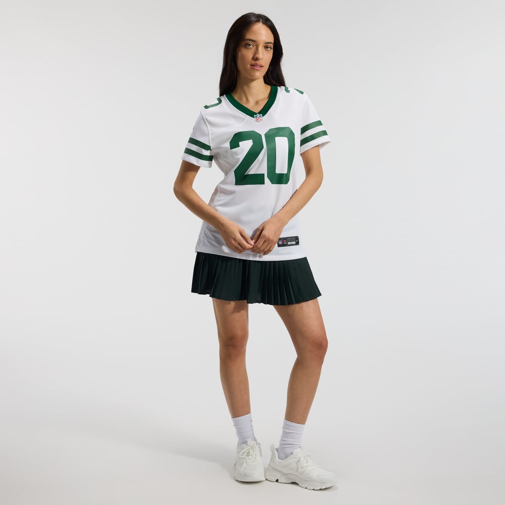 Women's New York Jets Breece Hall Legacy White Game Jersey