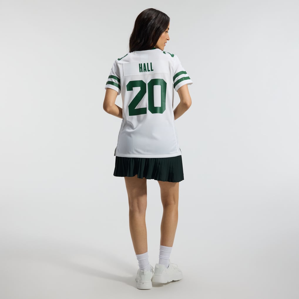 Women's New York Jets Breece Hall Legacy White Game Jersey