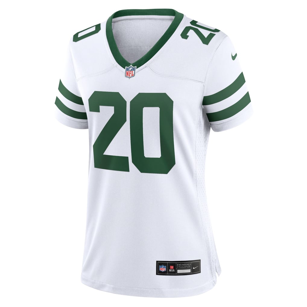 Women's New York Jets Breece Hall Legacy White Game Jersey