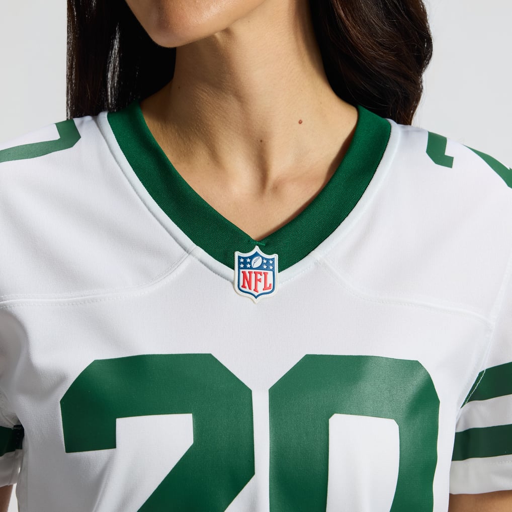 Women's New York Jets Breece Hall Legacy White Game Jersey