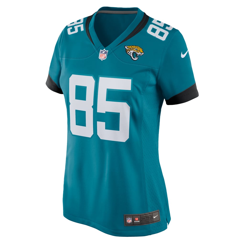 Women's Jacksonville Jaguars Brenton Strange Teal Team Game Jersey
