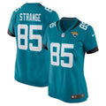 Women's Jacksonville Jaguars Brenton Strange Teal Team Game Jersey