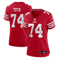 Women's San Francisco 49ers Brett Toth Scarlet Team Game Jersey