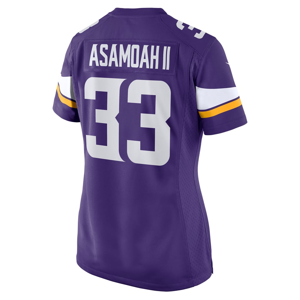 Women's Minnesota Vikings Brian Asamoah Purple Player Game Jersey