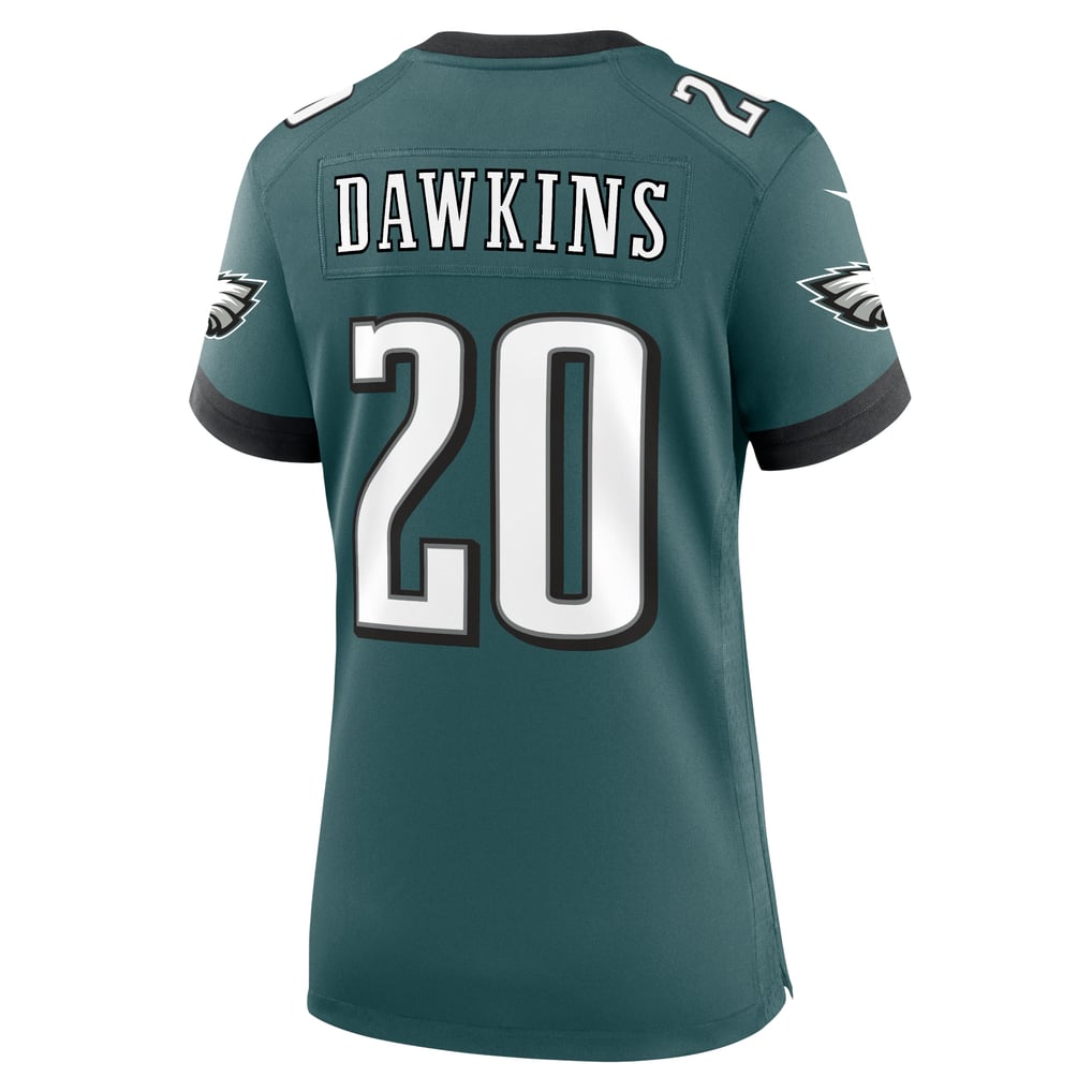 Women's Philadelphia Eagles Brian Dawkins Midnight Green Retired Player Game Jersey