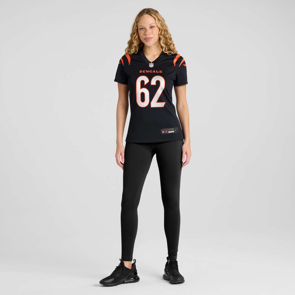 Women's Cincinnati Bengals Brian Parker II Black Team Game Jersey
