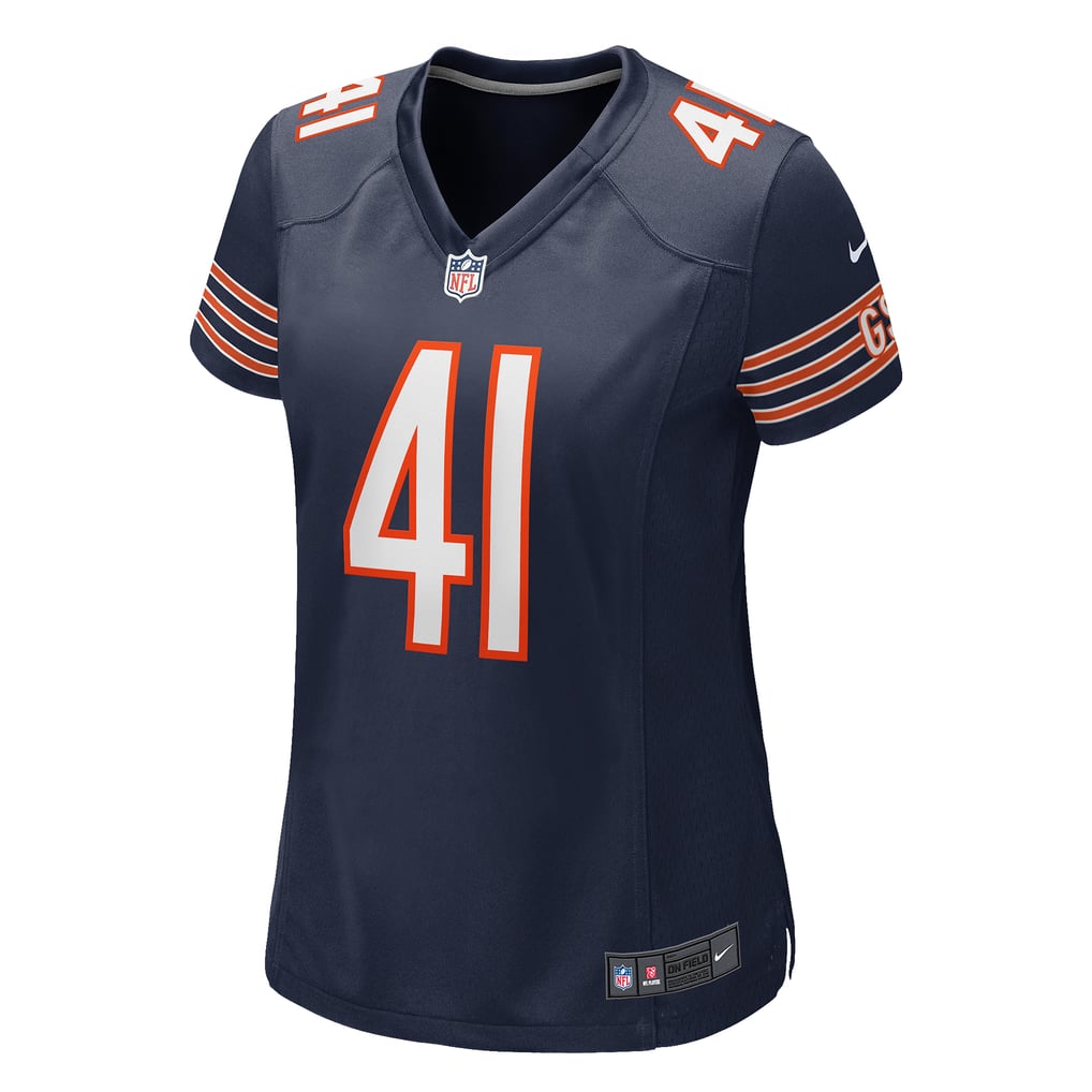 Women's Chicago Bears Brian Piccolo Navy Game Retired Player Jersey