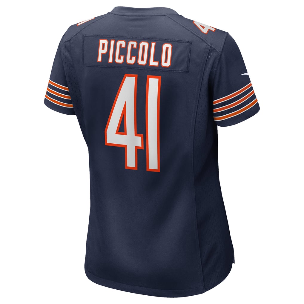 Women's Chicago Bears Brian Piccolo Navy Game Retired Player Jersey