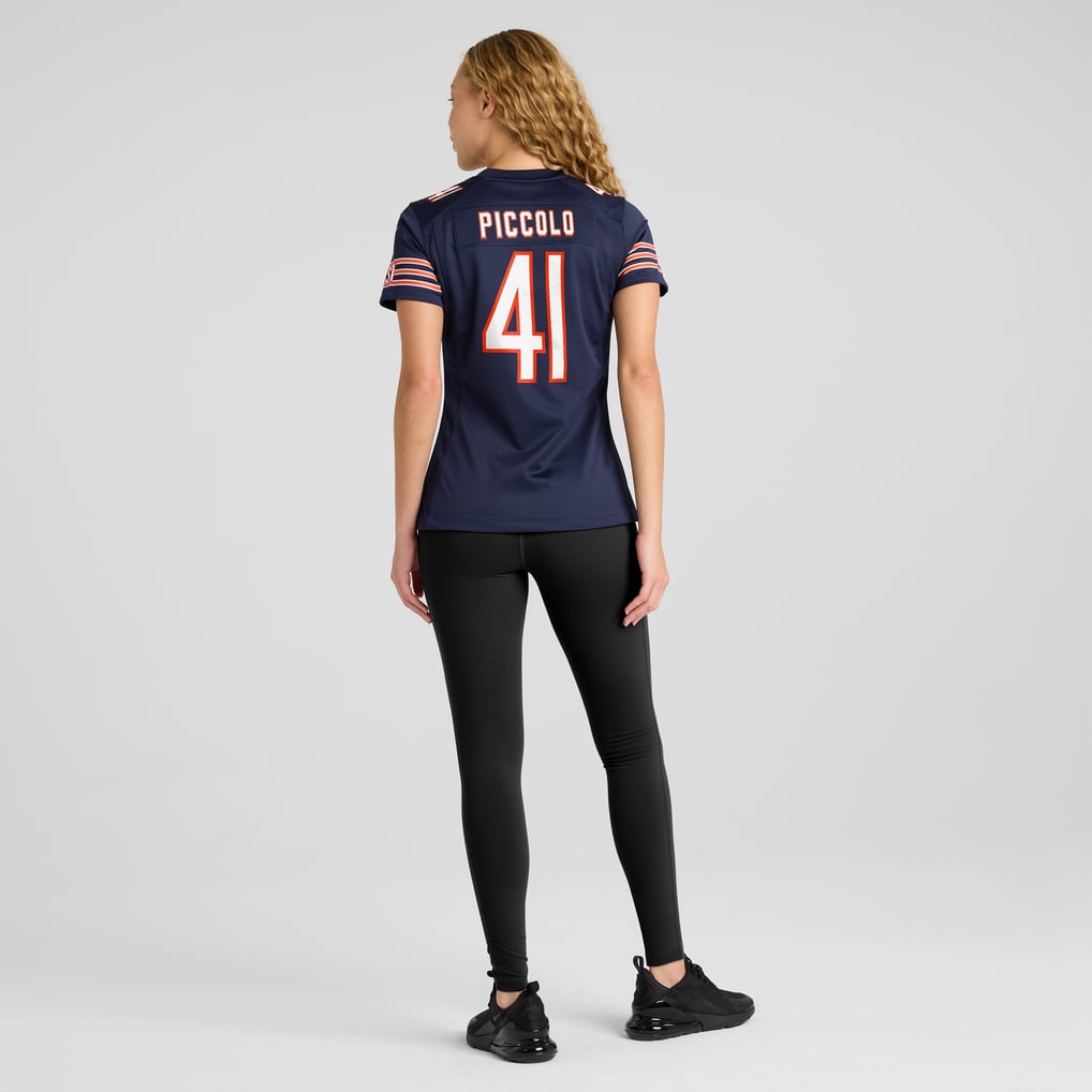 Women's Chicago Bears Brian Piccolo Navy Game Retired Player Jersey