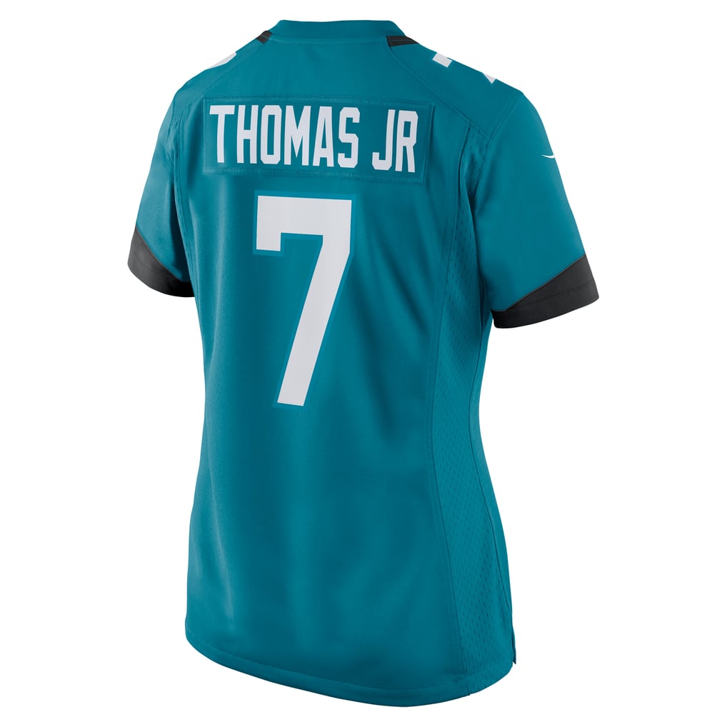 Women's Jacksonville Jaguars Brian Thomas Jr. Teal Game Jersey