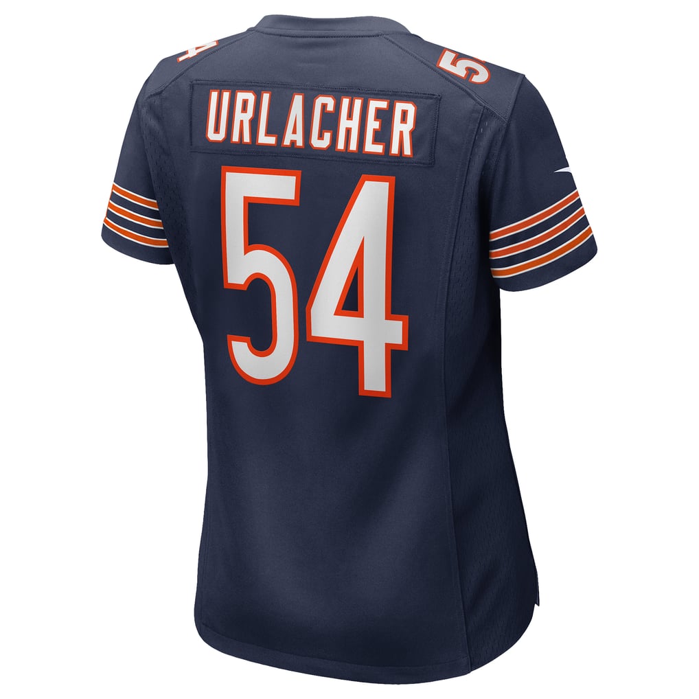 Women's Chicago Bears Brian Urlacher Navy Game Retired Player Jersey