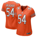 Women's Chicago Bears Brian Urlacher Orange Retired Player Jersey
