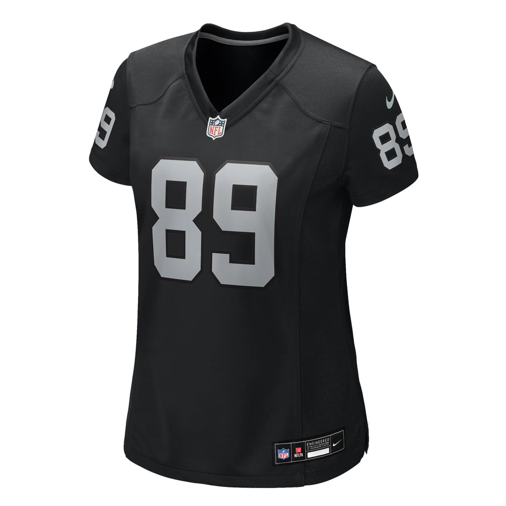 Women's Las Vegas Raiders Brock Bowers Black Team Game Jersey