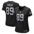 Women's Las Vegas Raiders Brock Bowers Black Team Game Jersey