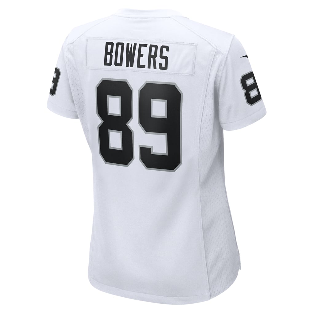 Women's Las Vegas Raiders Brock Bowers White Game Jersey