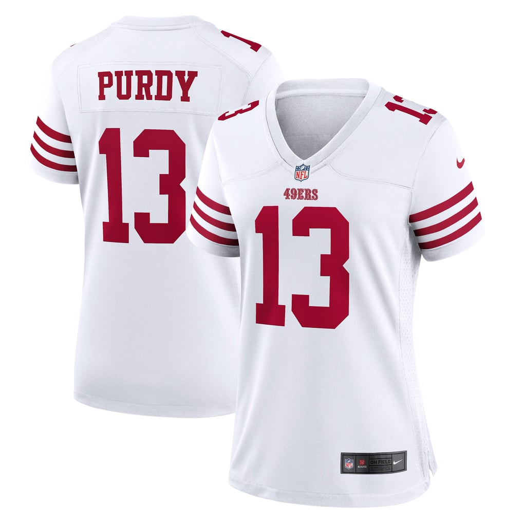 Women's San Francisco 49ers Brock Purdy White Game Jersey