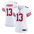Women's San Francisco 49ers Brock Purdy White Game Jersey