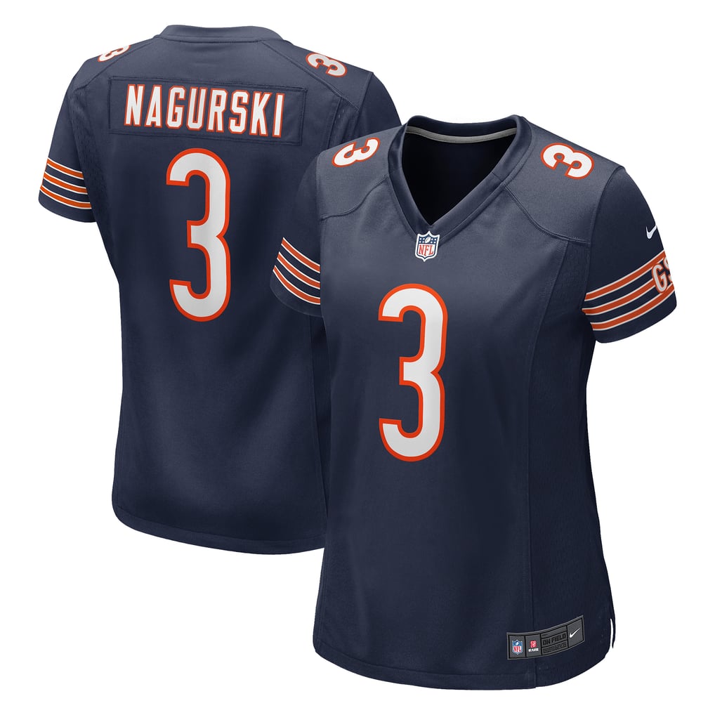 Women's Chicago Bears Bronko Nagurski Navy Game Retired Player Jersey