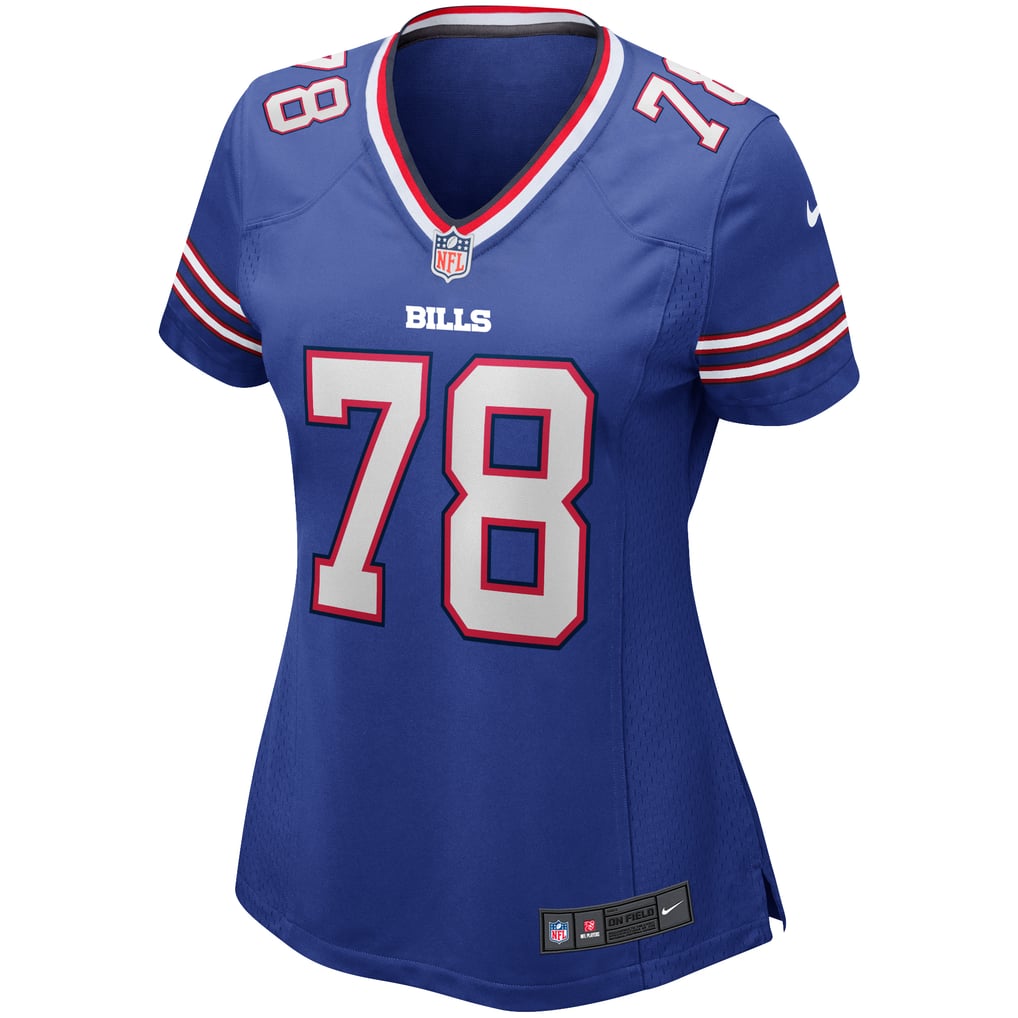 Women's Buffalo Bills Bruce Smith Royal Game Retired Player Jersey