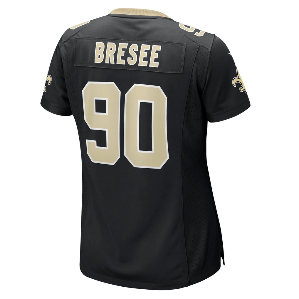 Women's New Orleans Saints Bryan Bresee Black Game Jersey