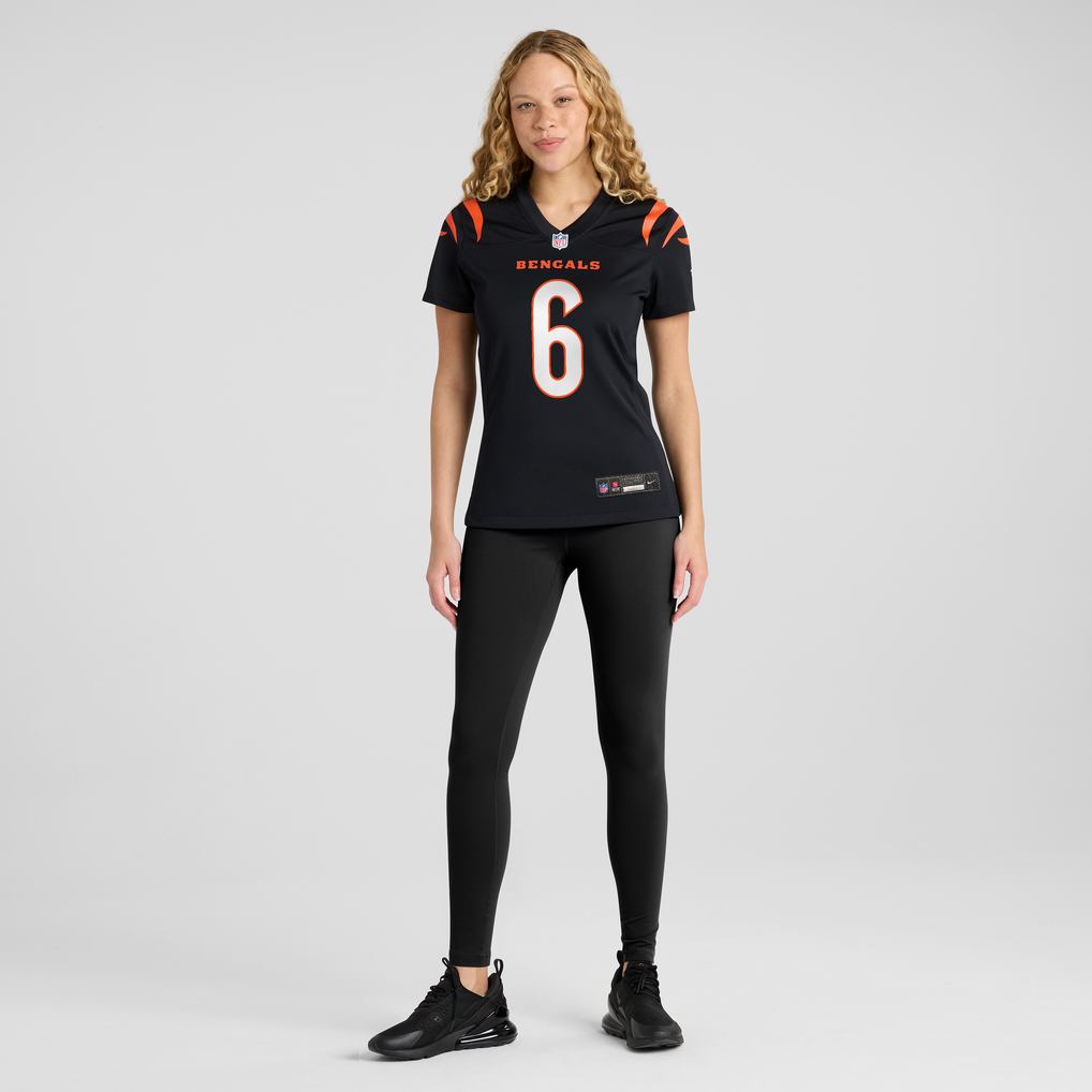 Women's Cincinnati Bengals Bryan Cook Black Team Game Jersey