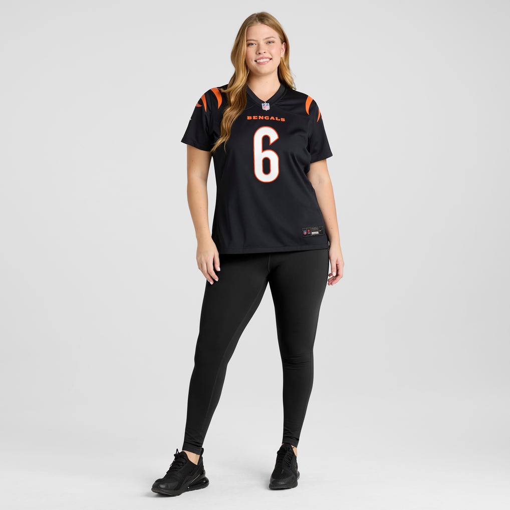 Women's Cincinnati Bengals Bryan Cook Black Team Game Jersey