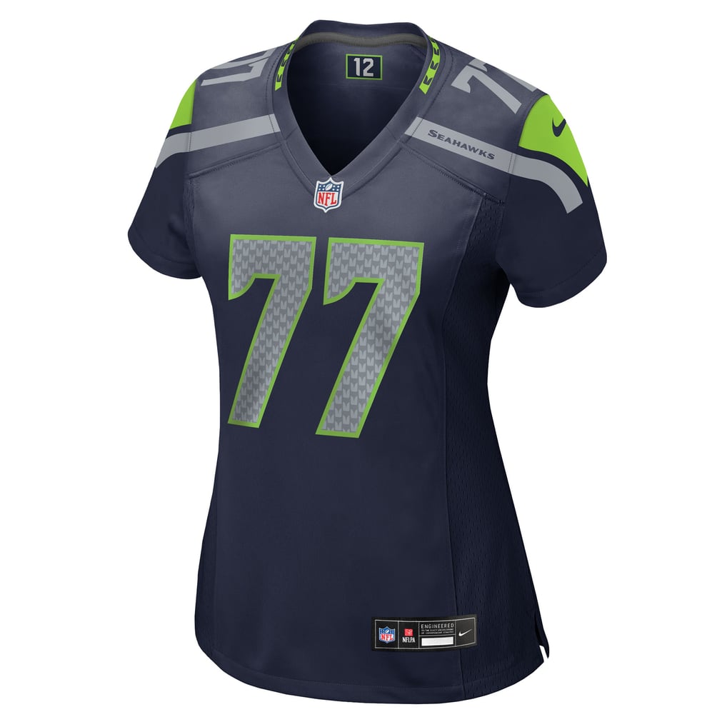 Women's Seattle Seahawks Bryce Cabeldue College Navy Team Game Jersey