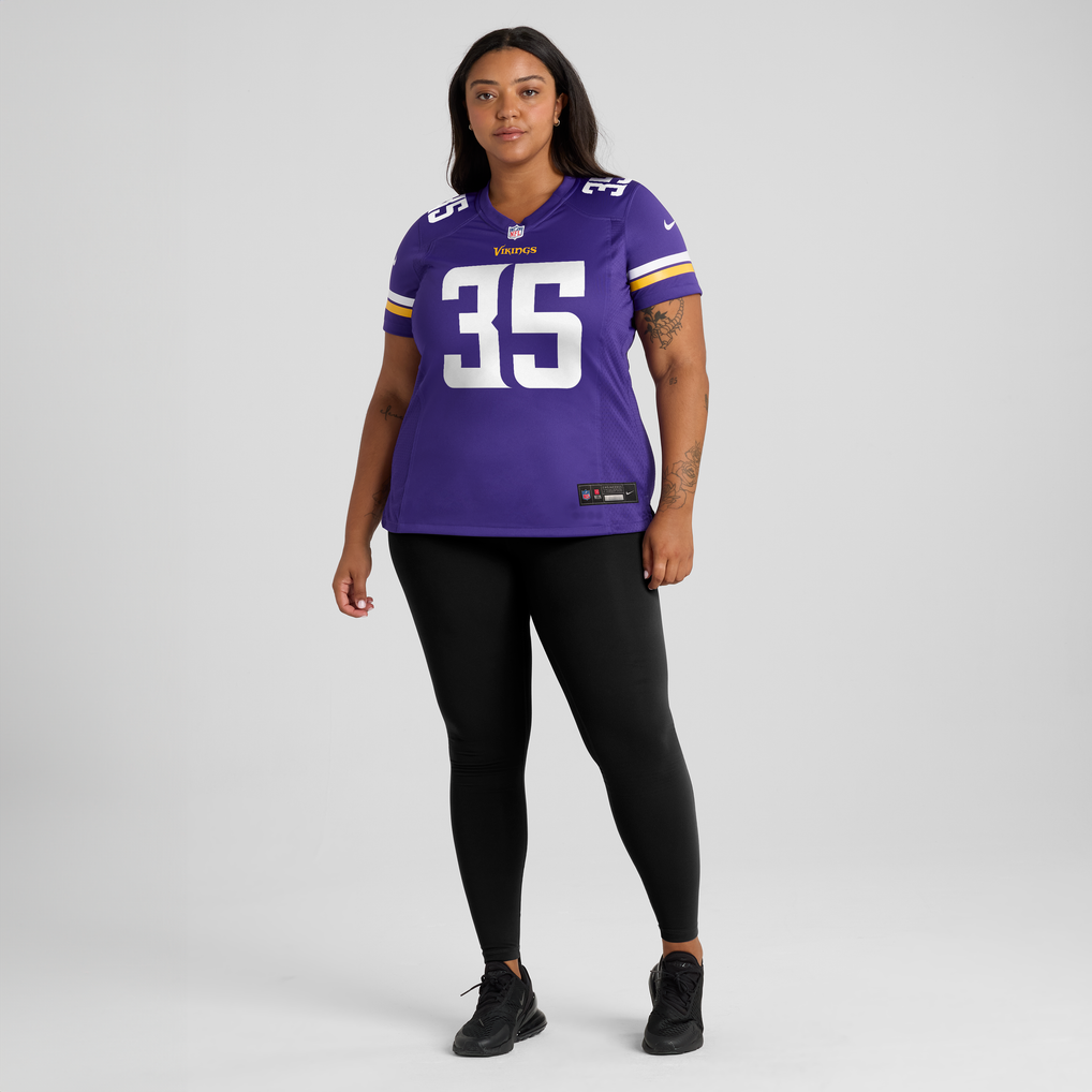 Women's Minnesota Vikings Bryce Phillips Purple Team Game Jersey
