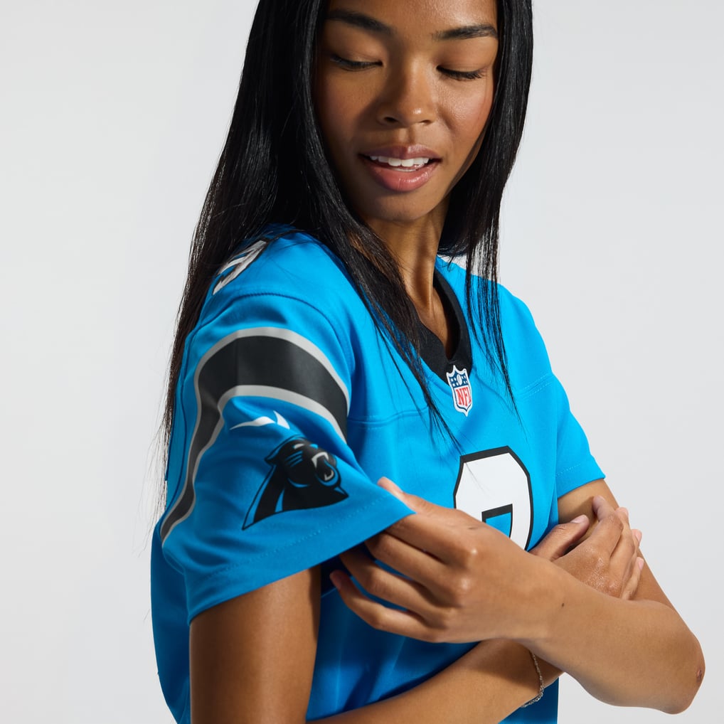 Women's Carolina Panthers Bryce Young Blue Player Jersey
