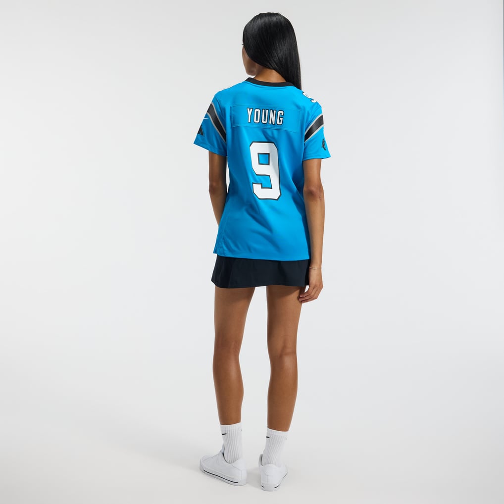 Women's Carolina Panthers Bryce Young Blue Player Jersey