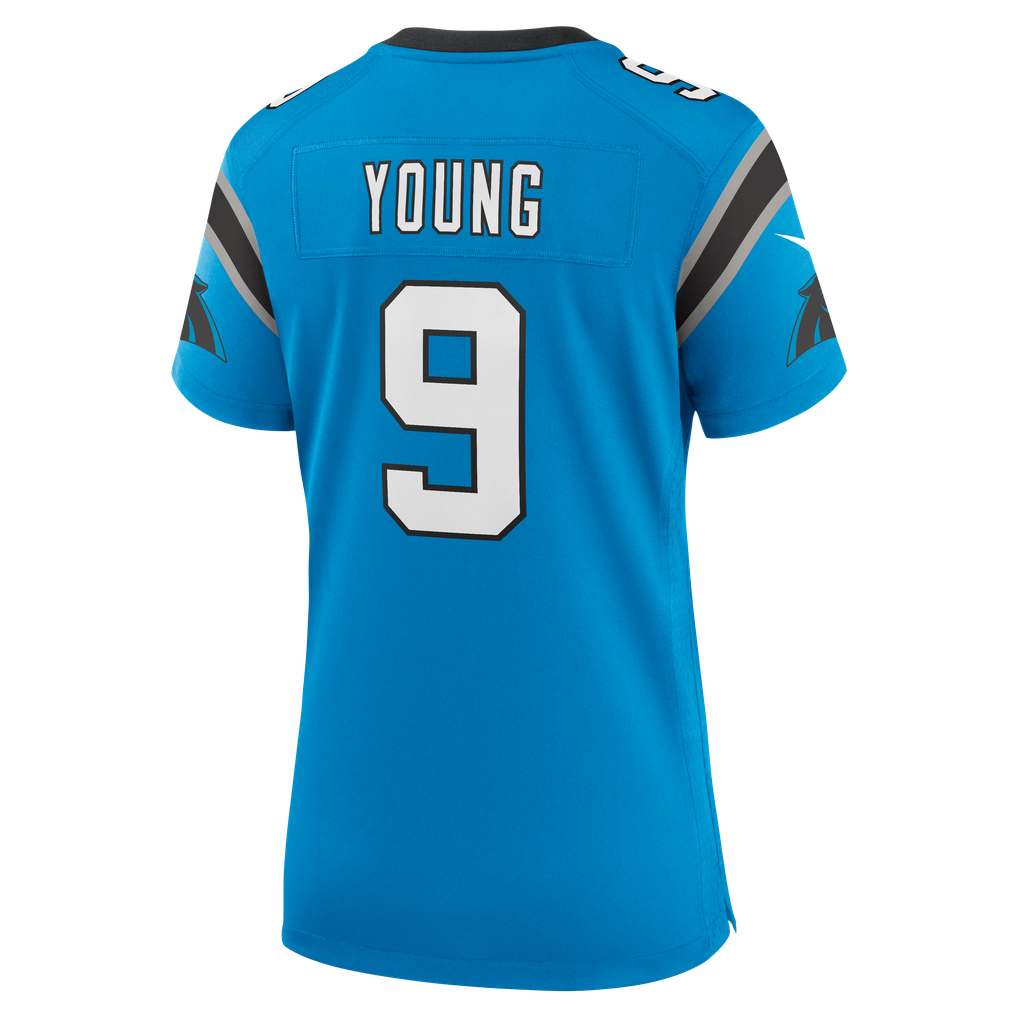 Women's Carolina Panthers Bryce Young Blue Player Jersey